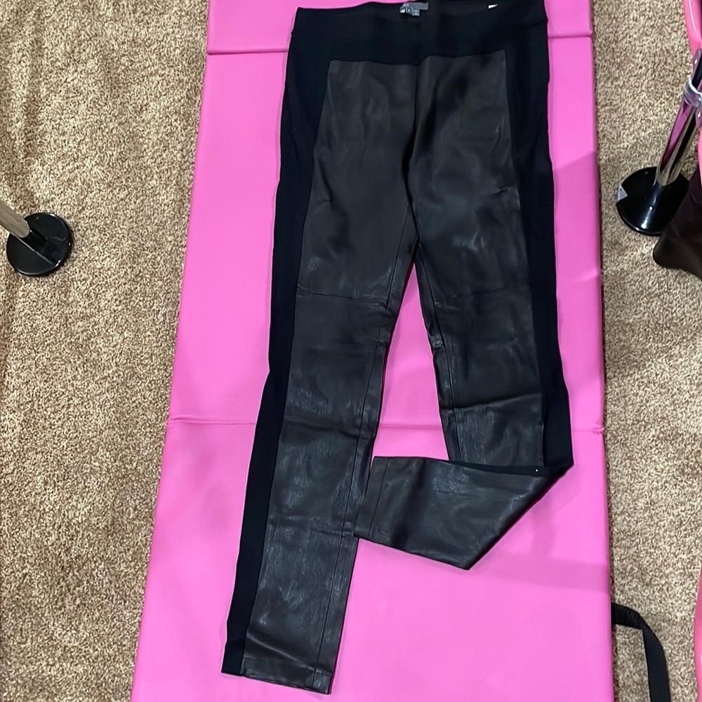 Vince leather pants